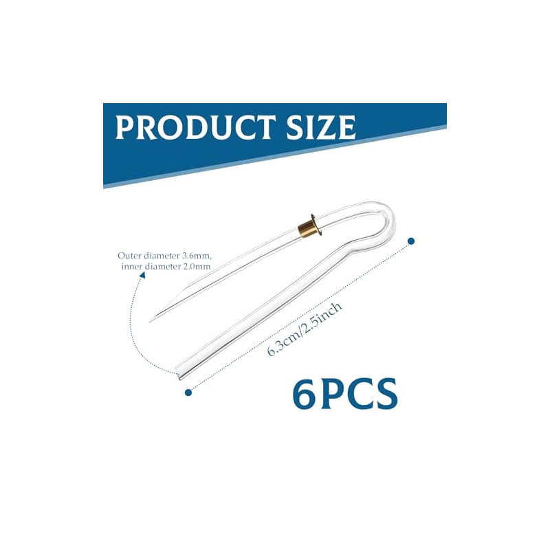 6pcs Hearing Aid Tubes, Hearing Aid Tubes Replacement NHS with