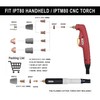 IPT-80 IPT 80 Plasma Torch Consumables 23Pcs Kit PT-80 PT80