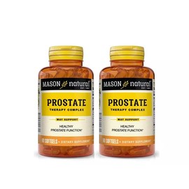 PACK 2 X 60 = 120 SOFTGELS PROSTATE THERAPY COMPLEX URINARY HEALTH SAW PALMETTO