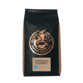Tanzania Peaberry Coffee - Good As Gold Coffee Roasters - 5lb Whole Bean (Medium Roast) - 100% arabica
