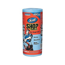 Scott Shop Original Paper Wipers Blue 55 sheets/Roll (462185)