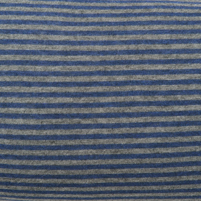 MUJI 44430934 Fitted Neck Cushion, Heather Navy x Gray, Approx.