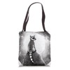 Ring-Tailed Lemur Lover Starry Night Tote Bag