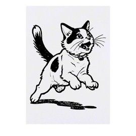 'Japanese Bobtail Cat' Temporary Tattoo - Water Resistant, Skin-Safe, Non-Toxic Transfer (TO00071441)