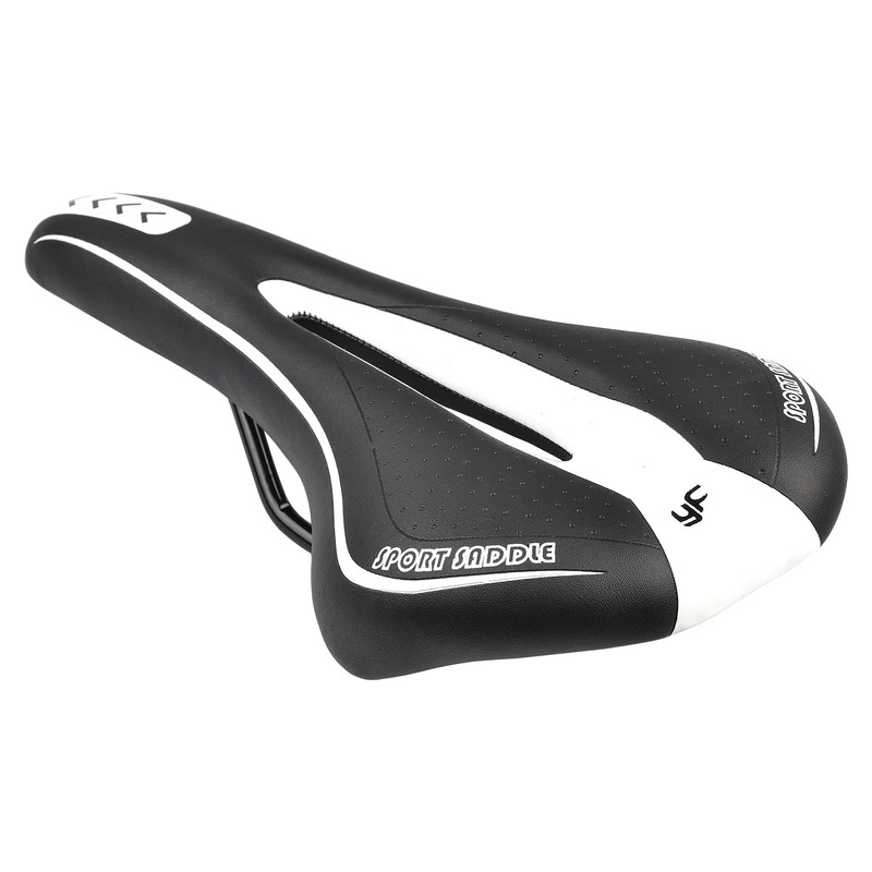 Ruifu Bicycle Saddle, No Buttock Pain, Cushion, Thick, Memory Foam,