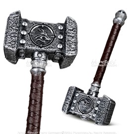 Munetoshi 21” Foam Anime War Hammer Dark Video Game Cosplay Costume Prop