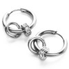 SEIYA INTERNATIONAL Men's Hoop Earrings, 2 Rings, Ring Earrings, Set