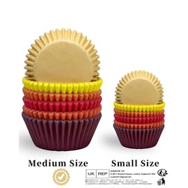 Gcardist Standard 300-Count Cupcake Liners Cupcake Cups Food Grade Solid Coffee Color Cupcake Papers Baking Cups Cupcake Wrappers (Standard Size)