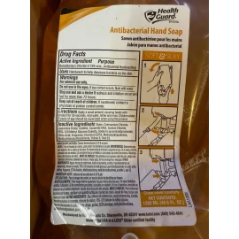 Kutol 8ct - 1200ml Health Guard Kutol 5012 Antibacterial Liquid Hand Soap Exp 12/2026
