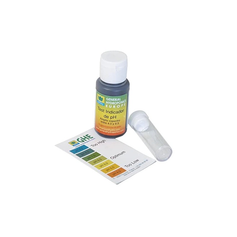 Test Kit de Gotas GHE para medir EL pH (DE