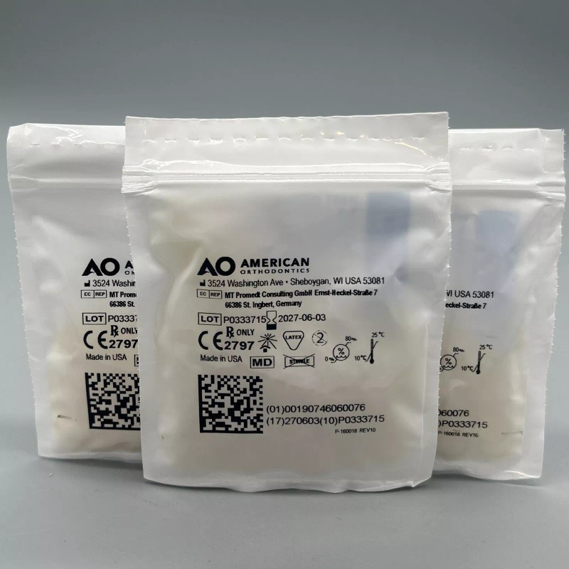 American Orthodontics 3 Manatee American Orthodontics Bags Elastics Dental Rubber