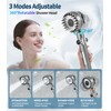 Ion Drops Shower Ead Filtered Showerhead, Handheld High Pressure Water