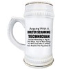 Art by Chelsydale Gifts for Holter Scanning Technician Beer Stein