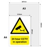 Punkcards - 2 x CCTV in Operation - Safety Sign
