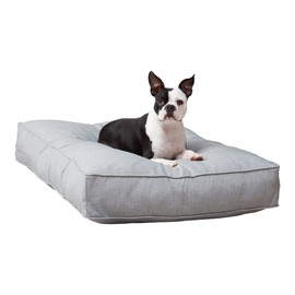Casey Medium (42 x 30 in.) Heather Rectangle Indoor/Outdoor Pillow Style Dog Bed