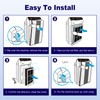 PETOX C545 Pet Care Replacement Filter S Compatible with Winix