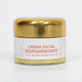 Crema Facial Despigmentante Aclaradora Con Acido Hialuronico Seca