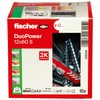 fischer DuoPower 12 x 60 S, Universal Dowels with Safety