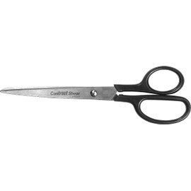 Westcott 10572 Straight Contract Scissors, 8-Inch Long, Black