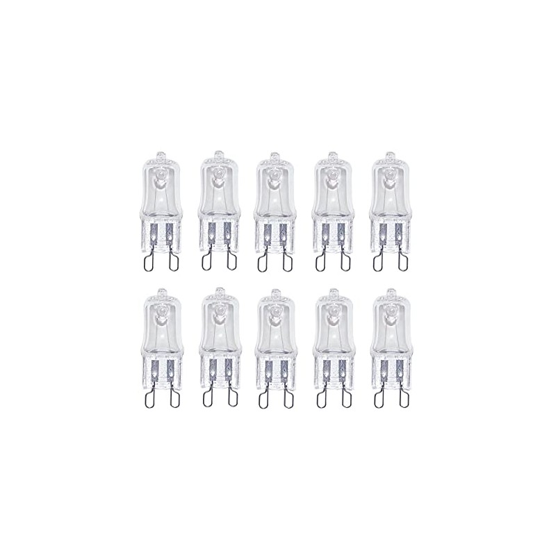 G9 Halogen Bulb 25 Watt 120V, G9 Dimmable Long Lasting