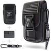 WYNEX Tactical Molle Phone Pouch with Compass Buckle, Tactical Phone