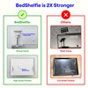 BedShelfie Bedside Shelf for Dorm Room Bunk Bed & Top