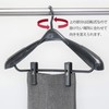 NK Products Suit Hanger with Clip M Black 303