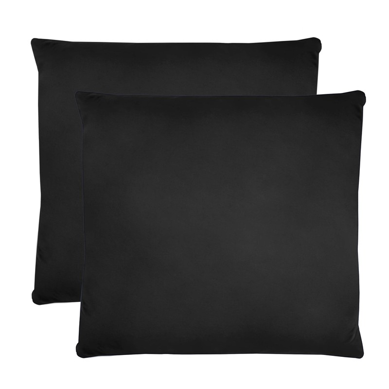 NatureMark Pack of 2 Microfibre Cushion Covers 100% Polyester Cushion