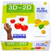 Stages Learning Language Builder 3D-2D Foods Matching Kit for Autism