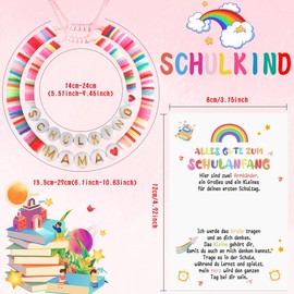 ItkFresh Gifts for First Day of School, First Day of School Gifts, First Day of School Gifts for Girls, Bracelet First Day of School, polymer clay