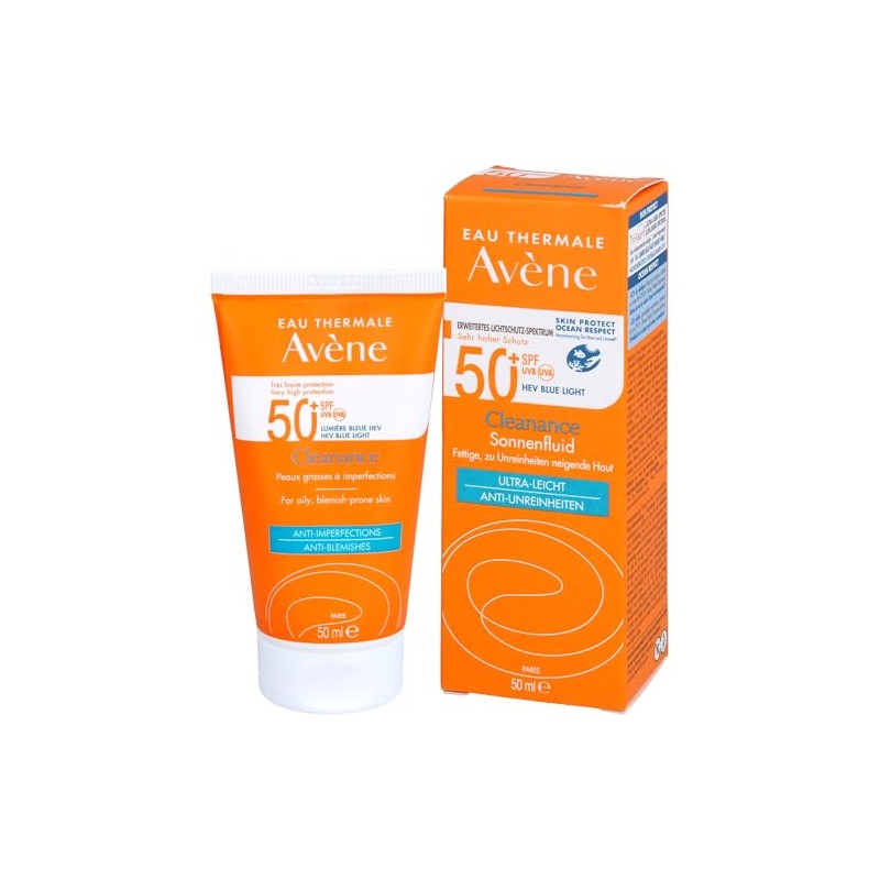 Avene Cleanance, Protector Solar FPS 50+, 50ml