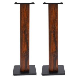 35.4 "Wood Bookshelf Speaker Stands Studio Monitor Speaker Stand Column, Pair