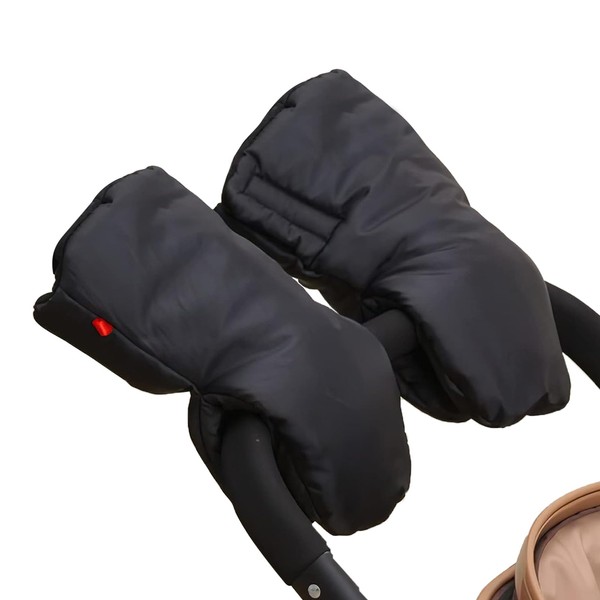 Flow fire Winter Pram Gloves for Stroller Waterproof, Gloves for