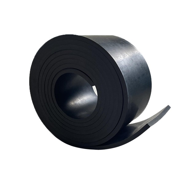 Thick Solid Rubber Strips, Sheet, Rolls 1/4 (.25)" Thick X