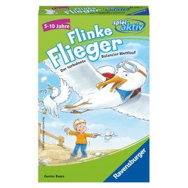 Ravensburger 23337 - Spiel Aktiv: Flinke Flieger - Mitbringspiel