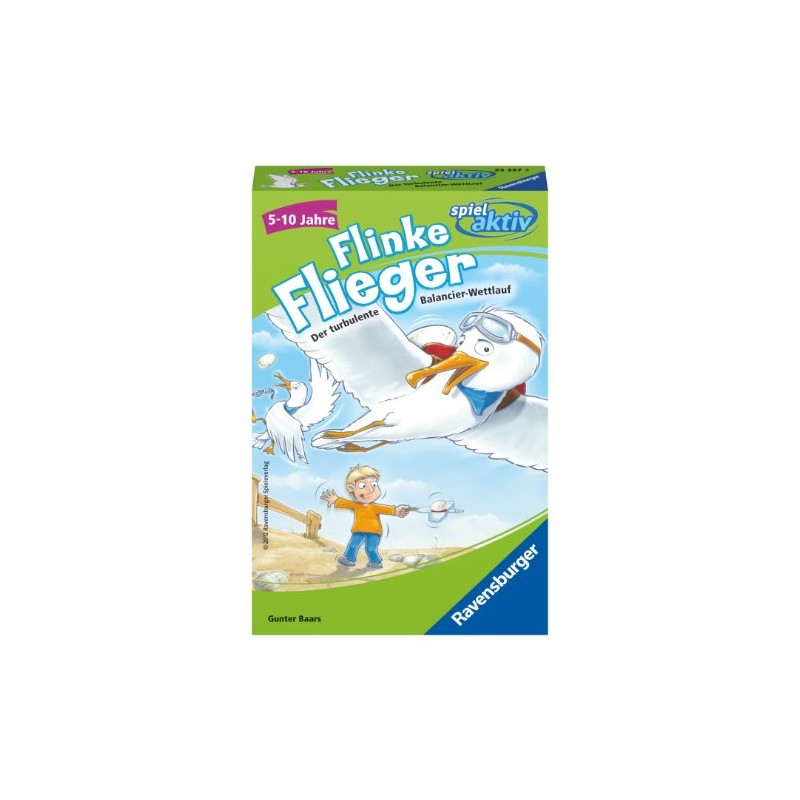 Ravensburger 23337 - Spiel Aktiv: Flinke Flieger - Mitbringspiel