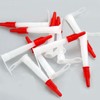 Caulk Nozzle Tip Tool,6X Caulking Tube Nozzle Tips | Red