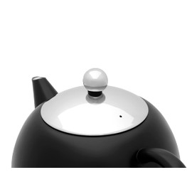 Bredemeijer 37 Fl Oz Double Wall Ss Teapot Black Matte Santhee - 121003