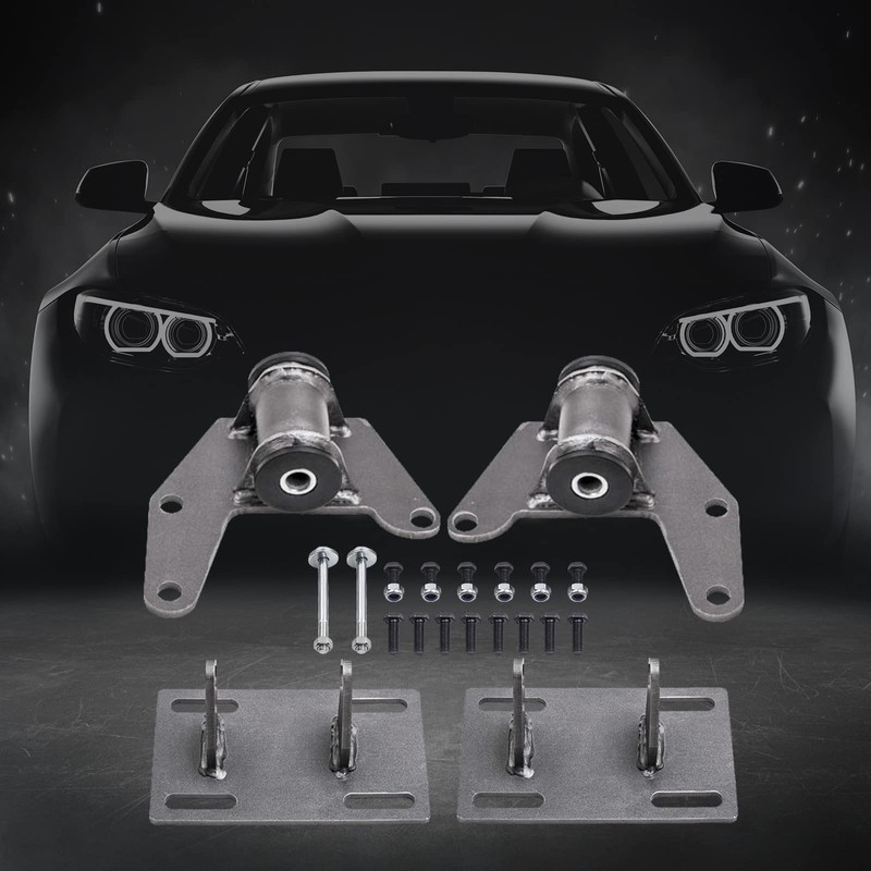 maXpeedingrods LS Engine Swap Mount Adapter Kit with Hardware for