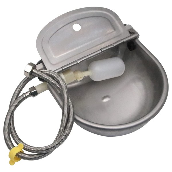 304 Stainless Steel Automatic Livestock Waterer with Float Valve and