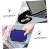 Operitacx 2Pcs Portable Earphone Organizer Case Travel Earphone Storage Bag