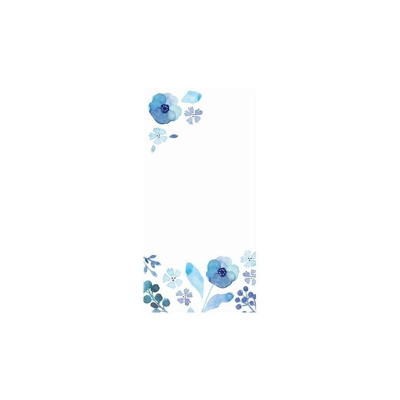 Today's Letter One Pencil Note Mino Washi [Moonlit Flower] LIK11