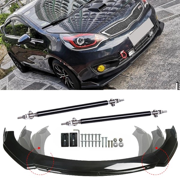 Unbranded For Kia Rio 2001-2023 Front Bumper Lip Part Accessories