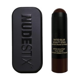 NUDESTIX Tinted Blur Sculpt Stick – Cream-to-Powder Matte Contour Stick for Natural Face Sculpting & Definition | Lightweight, Blendable, Vegan & Clea