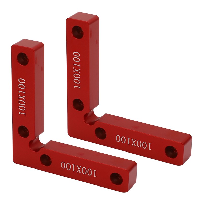 90 Degree Positioning Square 100x100mm Right Angle Clamp Aluminum Alloy