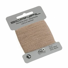 Scanfil Darning Yarn, Nylon, Beige, 15 m, 40020-061
