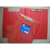 A4 Foldover PVC Foolscap Clipboard Red