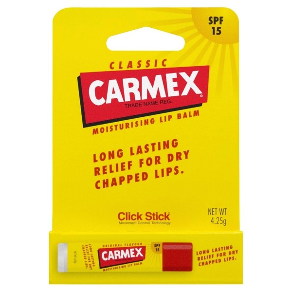 Carmex Lip Balm Click Stick Original SPF 15 4.25g