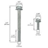 A.A LS Water Pump & Thermostat Housing Bolt Kit Replacement