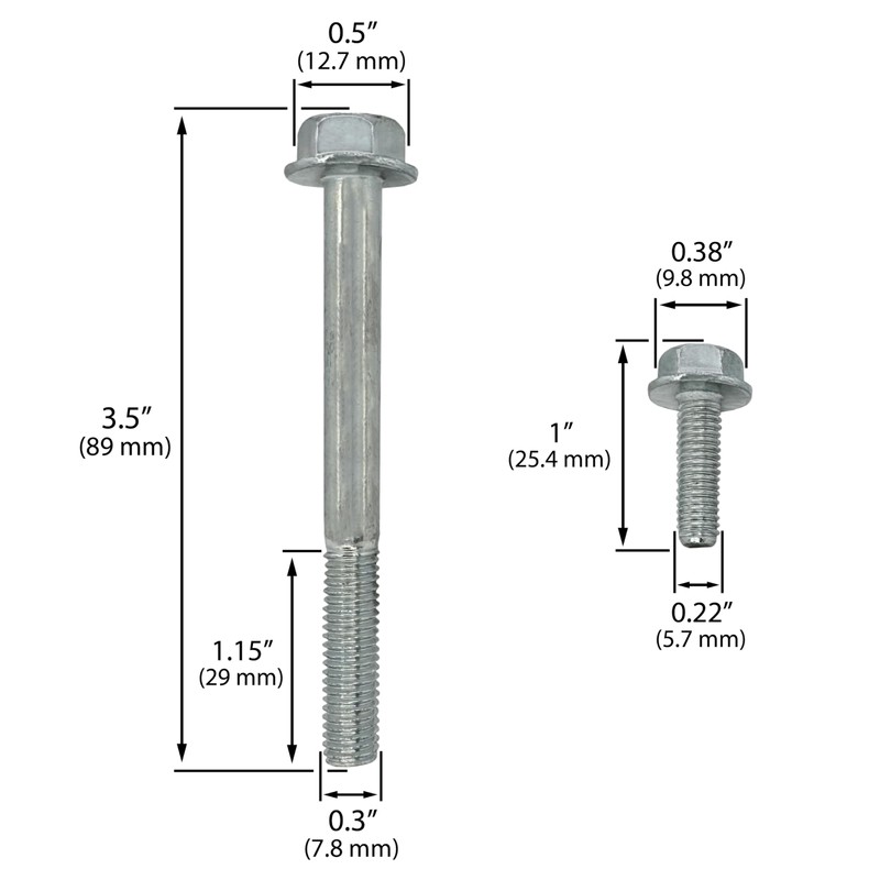 A.A LS Water Pump & Thermostat Housing Bolt Kit Replacement